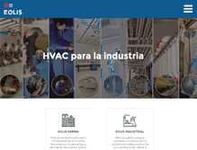 Tablet Screenshot of eolis.com.mx
